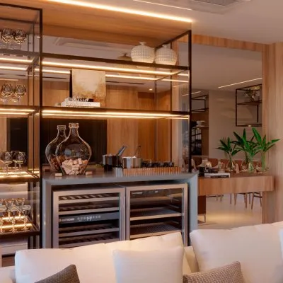 Reforma de apartamento alto padrão na Vila Mariana, SP